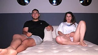 Big Tits Stepsister Fucks Me Hard During Movie Night - Sweetfantasy131 POV Creampie
