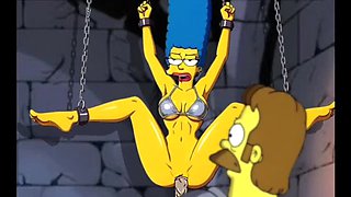Slut Wife Cheating Cuckold Husband - Animated Hentai Compilation - Simpsons Parody Fairy Tales