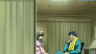 Hentai patient seduces his nurse and then fucks her with