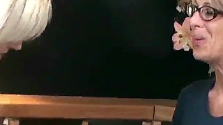 Stepdaughter starts to full fill stepmom's lesbian fantasies