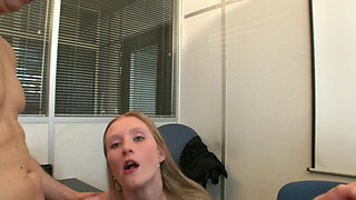 Blonde Boss Fucks Her Employees, Biseuxal Orgy! 4941