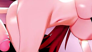 Featured Jane Do - Aoa Short Hair Costume Changes & Striptease, Succubus Police Uniform, Bunny Girl, Sexy Cheongsam