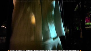 Euro amateur outdoor masturbation