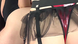 Between Two Mistresses: Hard Pegging, Pussy Licking, Ass Licking, Humiliation