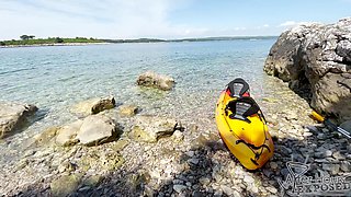 Enjoy a nice view of a trimmed pussy and other beautiful landscapes