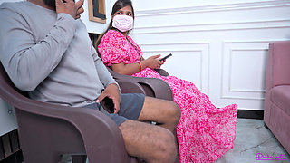 Dick flash to Piles patient Ravinadesi in hospital waiting room, quick doggy style XXX fuck.