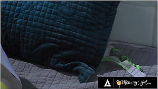 Stepmommys Girl - Naughty Chloe Cherry & Stepmom Ryan Keely Team Up To Fuck The Legendary Bra Fairy