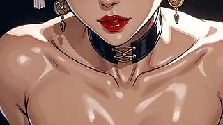 Chun Li Topless with Jewelry Sexy Pose (ai Animation)