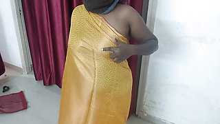 Nute Indian Aunty Saree Draping Hot Sex