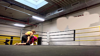 Competetive Female Wrestling with Ginger