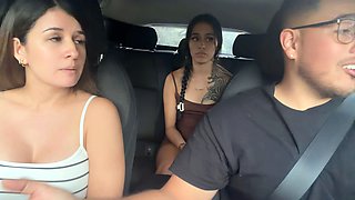 I Picked Up My Stepdaughter In College And Fucks UBER Client