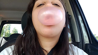 Doing Big Bubbles Next to My Uber Driver - Bunny Looner