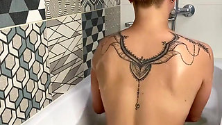 Hot bath and sweet, wet pussy  See more passion from Andre love