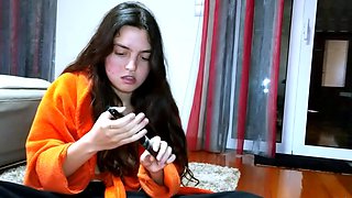 Amateur Teen georgeus brunette 2