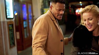 Blonde MILFs rocks BBCs in groupsex after club