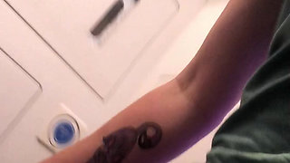 Huge Piss on Plane After Holding It for Four Hours!