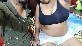 Sexy aunty RiyajiBansalji hotgirl21 and desi servant boyfriend hotdesixx full secret romance dance boobs.