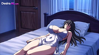 Stepmom Fucked Hard from Behind by Her Step Son in 3D Animation AI HENTAI