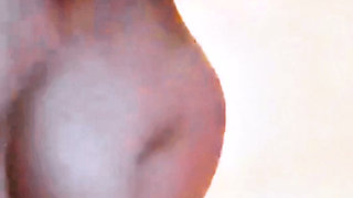 Close up stranger watching
