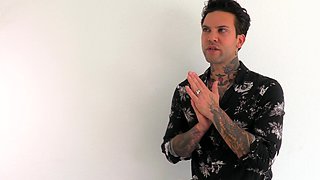 Episodes - Naked: Tattooed Brunette MILF Joanna & Small Hands POV Kitchen Sex - Joanna Angel