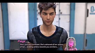 Stranded in Space - Bisexual Girl Next Door Wants to Talk with Me