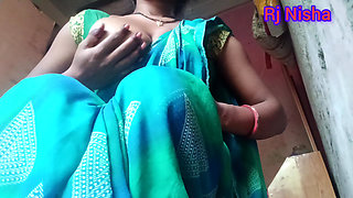 Desi 20 years old lady rj Nisha masturbate by two finger