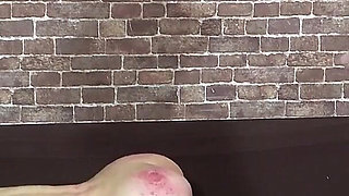 Dildo in Pussy and Anus Simultaneously, Mistress Enjoys Fucking Female Masochist with Two Dildos and Making Her Orgasm