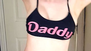 Awesome Teen With Big Boobs Dildo Masturbation