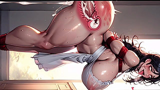 Maid Receiving Her Daily Milk (internal Ejaculation)
