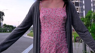 Small titted babe Lauryn May takes