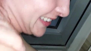 Very Risky and Fast Fucking with My Horny Stepbrother in the Toilet Dada Deville