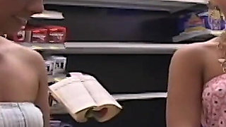 Wild Public Flashing Adventures with Two Hotties