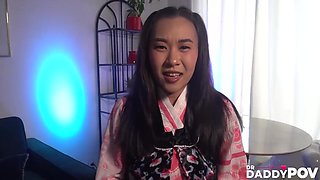 Kimmy Kimm In Asian Gets Hardcore Sex After Sensual Footjob