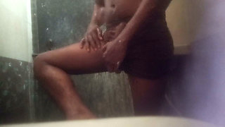 Men bathing