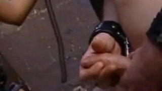 Dominating big boobs licking, whipping