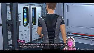 Stranded in Space - Public Handjob