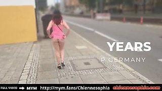 Sophia Outdoor Fuck with 74 & 46 Year Old Men - Big Tits MILF Public Sex Cumshot