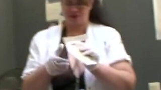 Humiliating small penis pinching