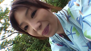 Asian Gheisha suck my big cock