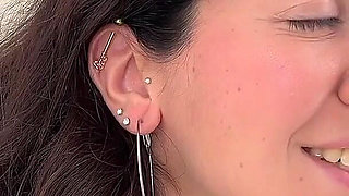 Fucking and Cum on Stepsister's Pussy While She's Doing Makeup