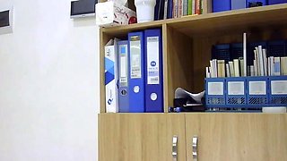 Vietnamese girl cosplay officer masturbate