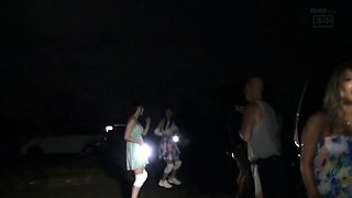 Asian voyeur sex outdoors