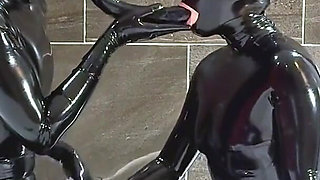 Double Dildo Fun, Part 1 - Alex Latex