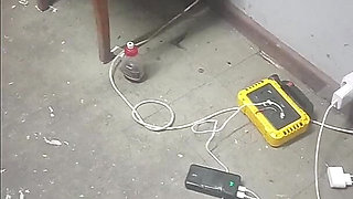 18 Year Old Horny School Girl Plays with Pink Vibrator