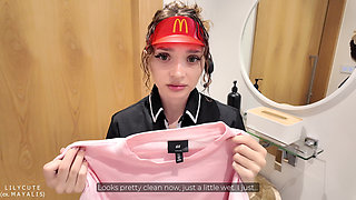 Mcdonald’s Girl Fucks to Fix Her Mistake