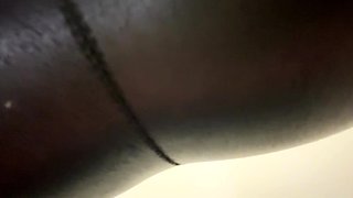 Close up teen foot worship