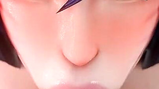 Lol Ahri Sloppy Blowjob POV Rule34 3D Animation