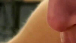 Trying something new close up Bj and cum in my mouth and of course I always swallow every last drop!