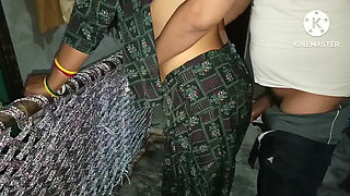 Desi Aunty Doggy Style and Standing Position Sex