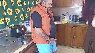 Quickie Kitchen Fuck